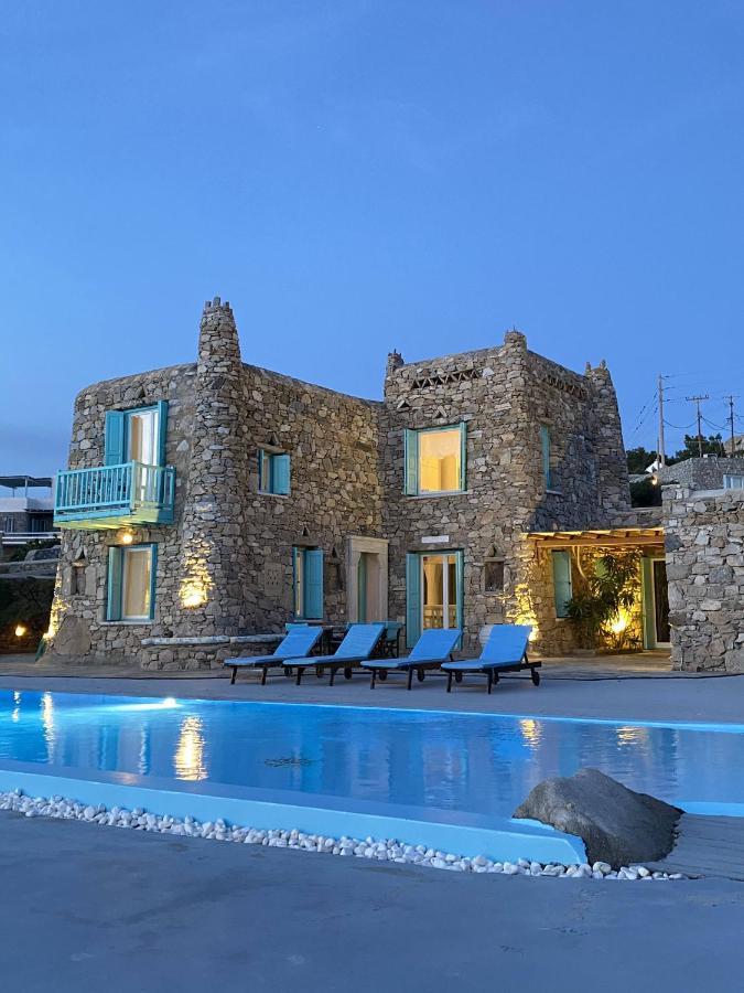 Mykonos Town Villa Casa De Blue מראה חיצוני תמונה