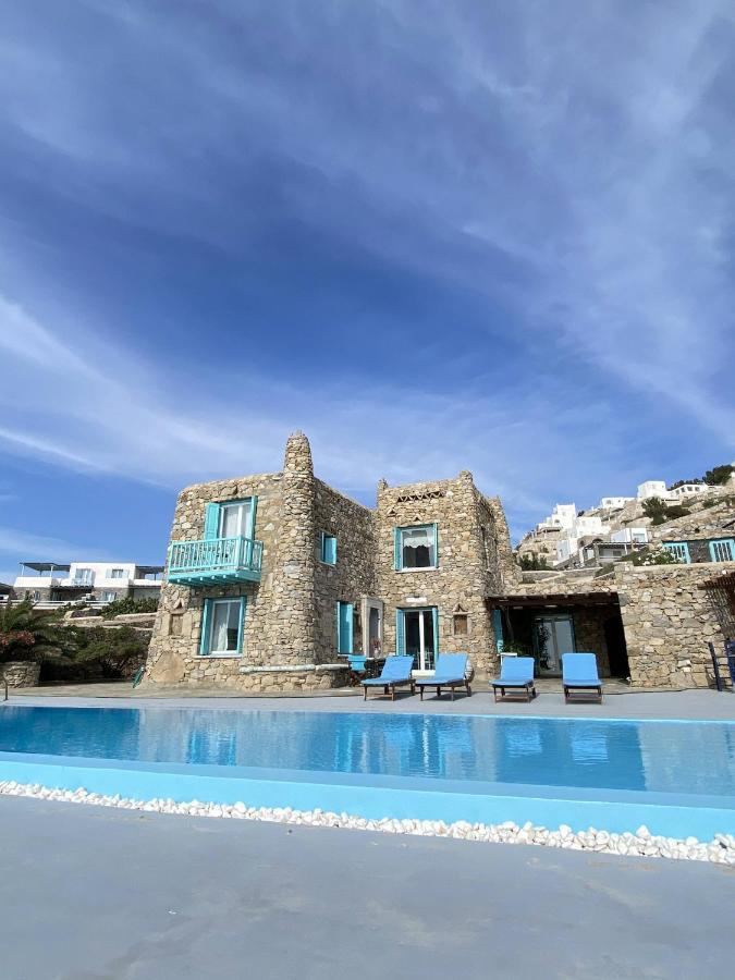 Mykonos Town Villa Casa De Blue מראה חיצוני תמונה