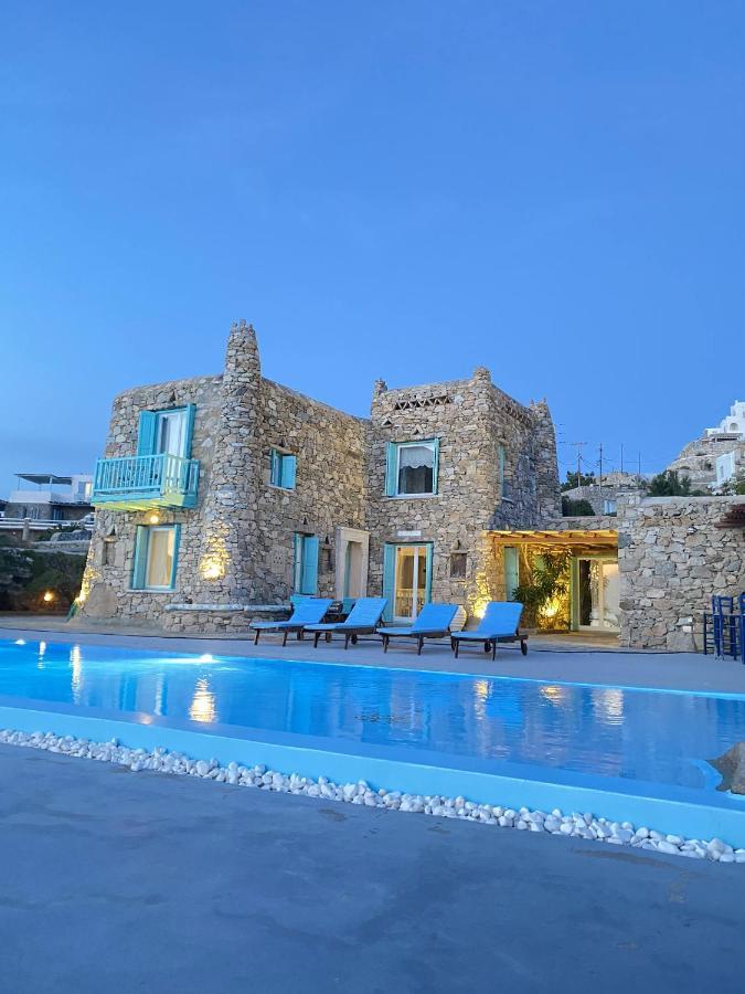 Mykonos Town Villa Casa De Blue מראה חיצוני תמונה