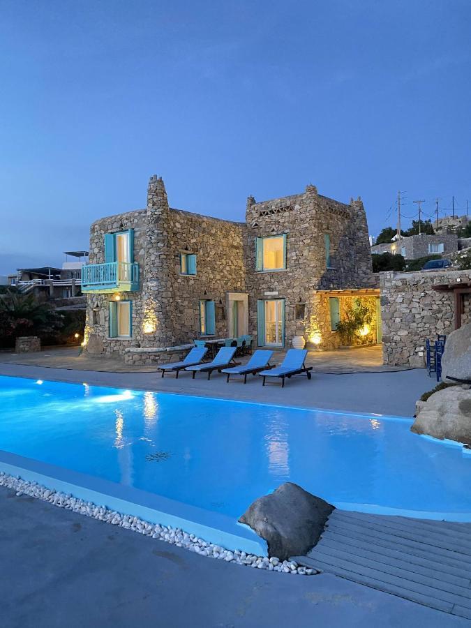 Mykonos Town Villa Casa De Blue מראה חיצוני תמונה