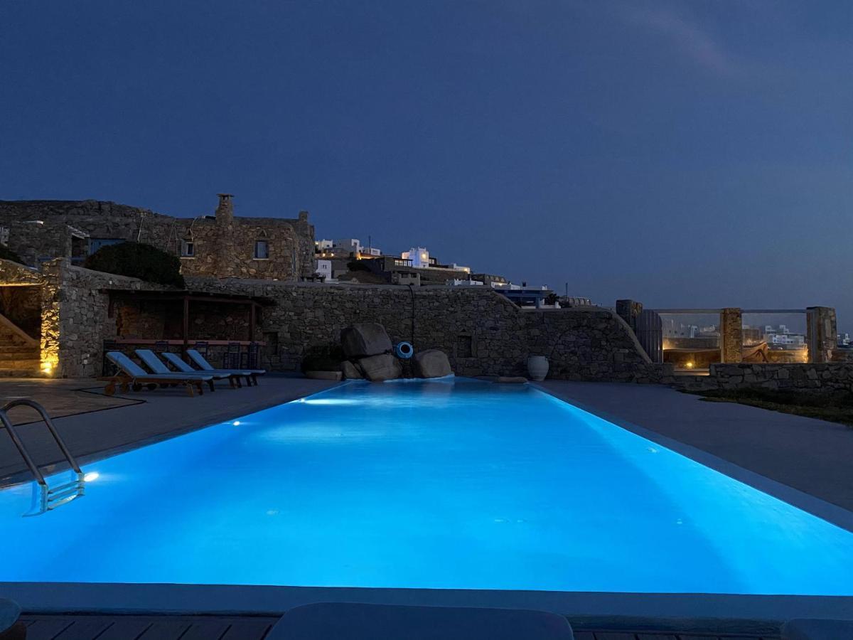 Mykonos Town Villa Casa De Blue מראה חיצוני תמונה